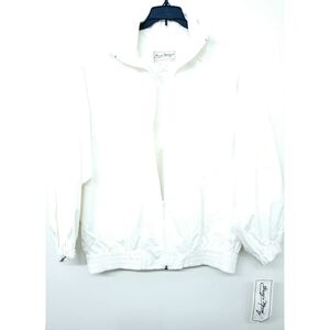 Giorgio Morandi Small Men's White Jacket Full Zip Vintage - Brand New With Tags
